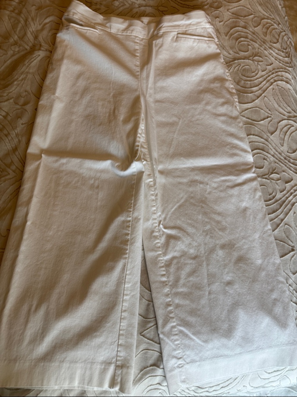 Chico's Wide Leg Pants in White